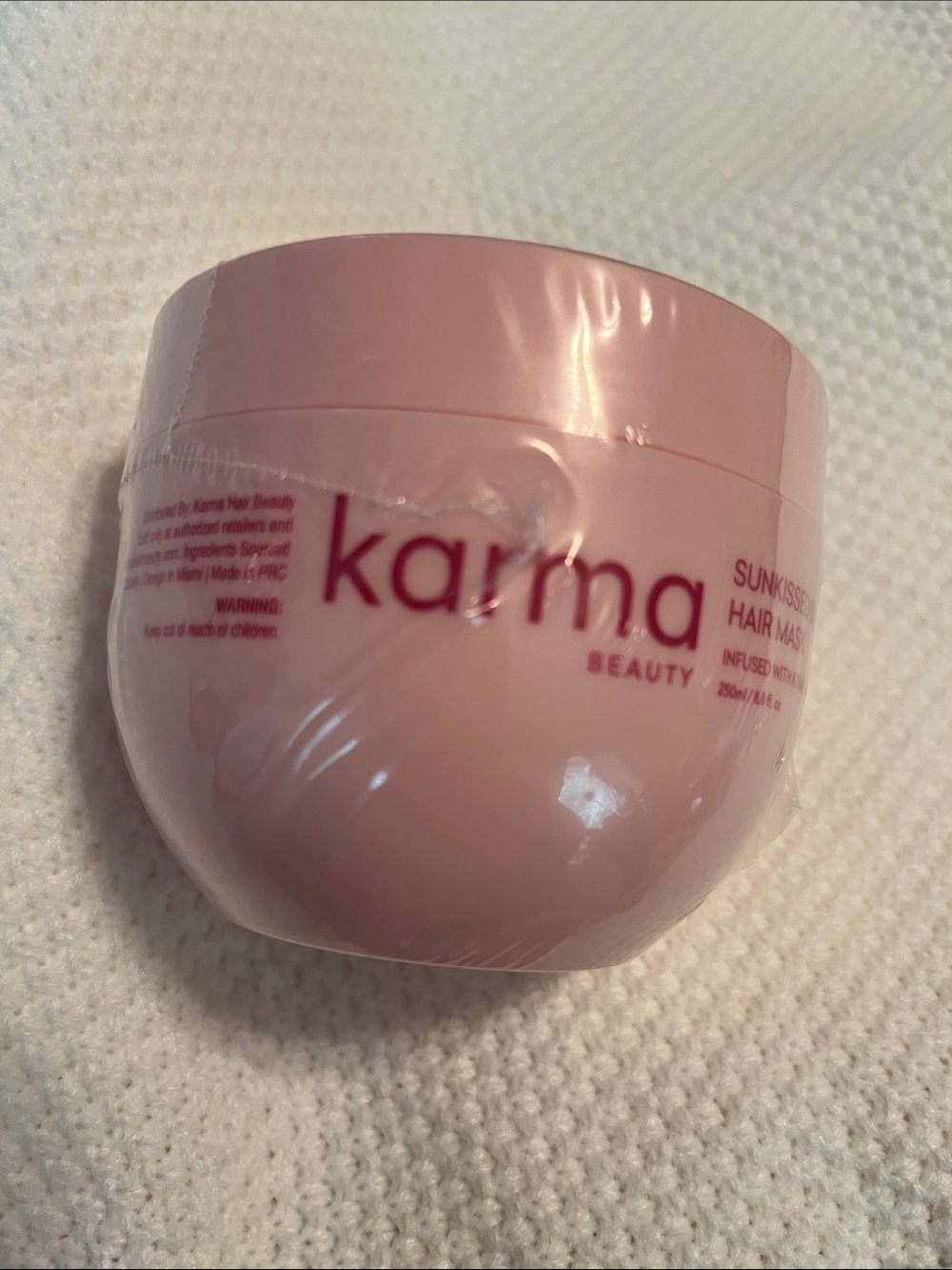 Sunkissed Hair Mask — Pink Moisture Restore